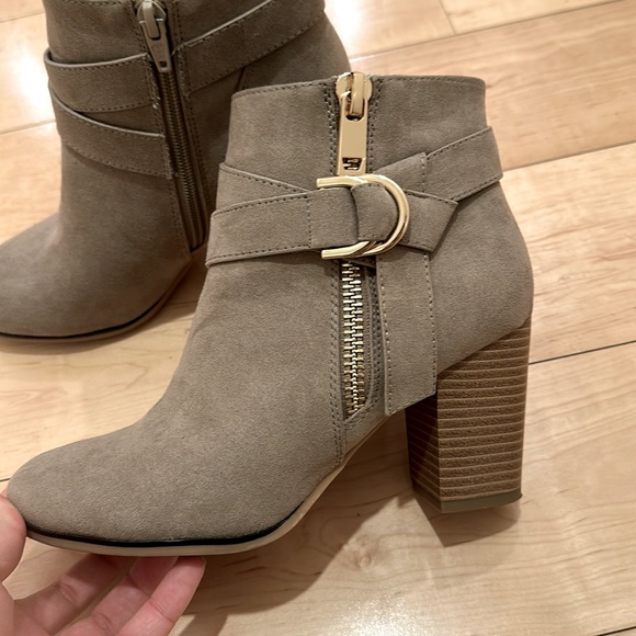 Beige Booties - Picture 2 of 3